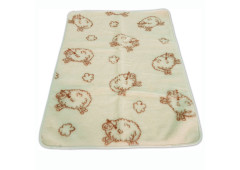 Kids Wool Blanket Double-Faced Sheep