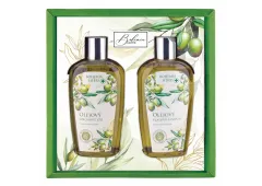 BOHEMIA Kosmetická sada – gel 250 ml a šampon 250 ml – Oliva