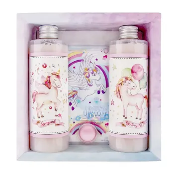 Dárkové balení Unicorn – sprchový gel, šampon a hra Dárkové balení Unicorn – sprchový gel, šampon a hra