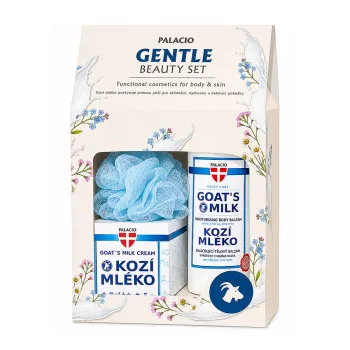 Pečující dárková sada – péče o pleť & tělo s kozím mlékem