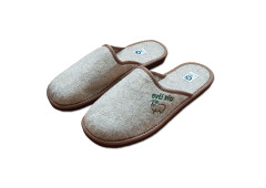 Men's Felt Slippers Closed Toe