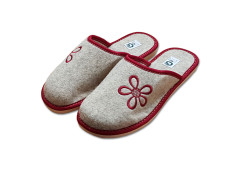 Felt Slippers Closed Toe FW028