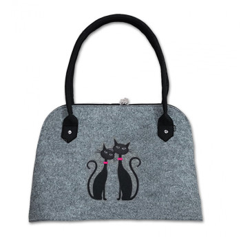 Felt Handbag ELEGANCE - 10