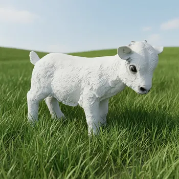 Zahradní beránek stojící