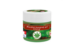 Konopný masážní gel Cannabis - hřejivý, 150 ml