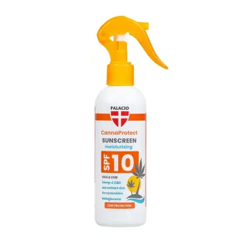 Opalovací mléko SPF10 s konopím