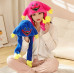 Huggy Wuggy light up hat with movable ears - rainbow