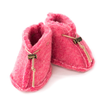 Crib Shoes pink