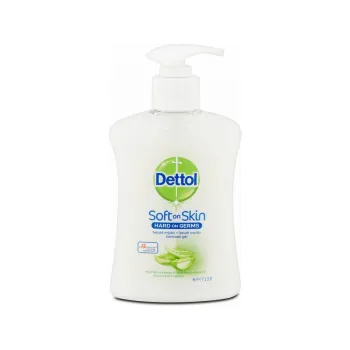 DETTOL Antibakteriální tekuté mýdlo s Aloe Vera, 250 ml DETTOL Antibakteriální tekuté mýdlo s Aloe Vera, 250 ml