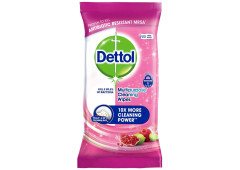 Dettol Univerzální čistící ubrousky bez chlóru,105 ks