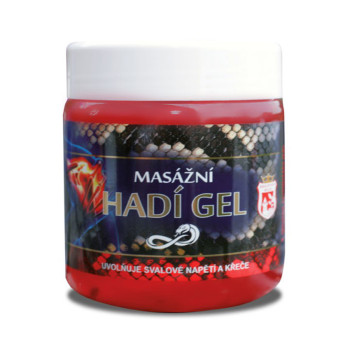 Masážní hadí gel, 500 ml