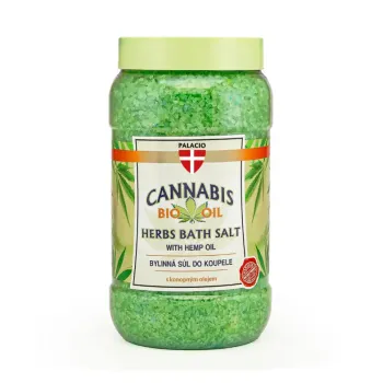 Konopná sůl do koupele Konopná sůl do koupele
