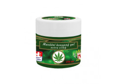 Hemp massage gel - extra strong, 150 ml