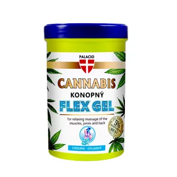 Konopný masážní Flex gel, chladivý