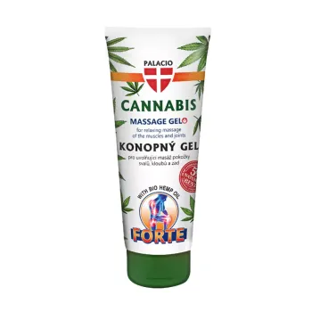 Konopný masážní gel FORTE