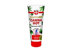 Konopný masážní gel hřejivý - tuba, 200 ml