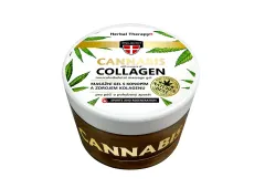 Konopný masážní gel Collagen 200 ml