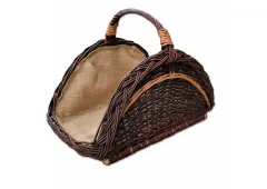 Proutěný koš na dřevo velký - 267