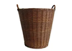 Proutěný koš na seno vysoký kulatý Ø 60 cm