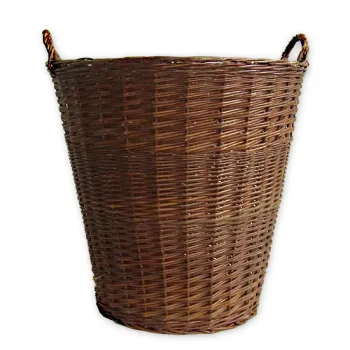 Vysoký proutěný koš na seno