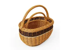 Proutěný košík - 256