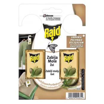 RAID Háček proti šatním molům s vůní cedru