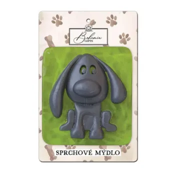 Pes ručně vyráběné mýdlo v krabičce Pes ručně vyráběné mýdlo v krabičce