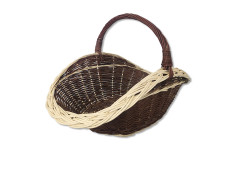 Proutěný koš na dřevo - 131