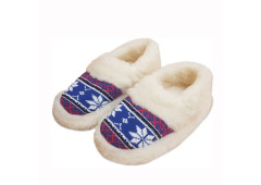 Heeled Slippers NORWAY blue