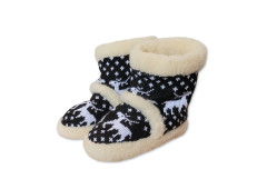 TV Slippers NORWAY black