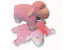 Folding Pillow SHEEP Pink