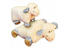 Folding Pillow SHEEP with glittering