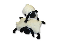 Folding Pillow SHEEP Black and White