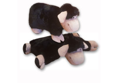 Folding Pillow SHEEP black