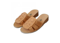 Women's Gusset Cork Slippers