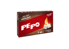 PE-PO Pevný podpalovač 40 ks