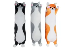 Plyšový polštář dlouhý pejsek 90 cm