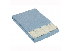 Wool plaid ANDORA Forever Blue 1528