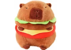 MEGA Plyšová Kapybara Burger 50 cm