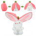 Plush rabbit Strawberry - 35 cm