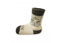 Funkční dětské ponožky z ovčí vlny Merino