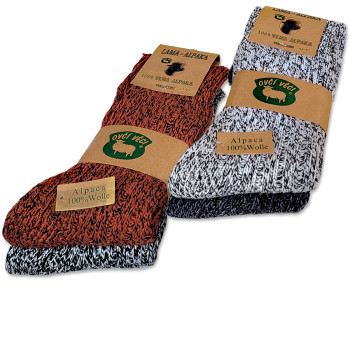 Ponožky z lamy Alpaky