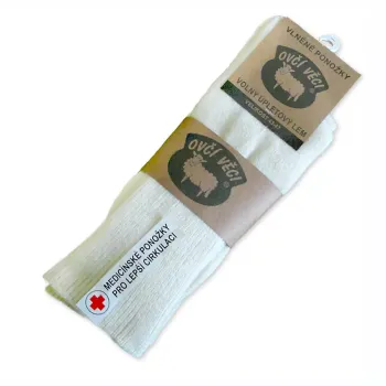 Vlněné ponožky s volným lemem 2 páry Vlněné ponožky s volným lemem 2 páry