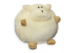 Sheepskin Ball Pillow