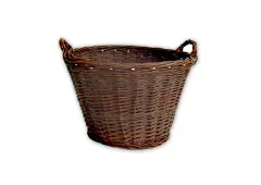 Proutěný koš na brambory kulatý Ø 50 cm