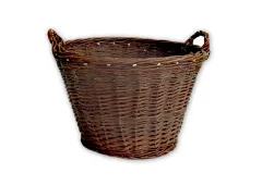 Proutěný koš na brambory kulatý Ø 60 cm