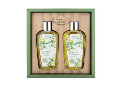 BOHEMIA Kosmetická sada – gel 250 ml a šampon 250 ml – Oliva
