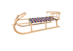 Dětské dřevěné bukové sáňky 120 cm