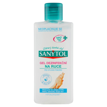 Sanytol dezinfekční gel pro jemné ruce Allantoin & Aloe Vera