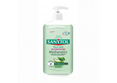SANYTOL Disinfectant moisturizing Soap Green tea & Aloe Vera 250 ml